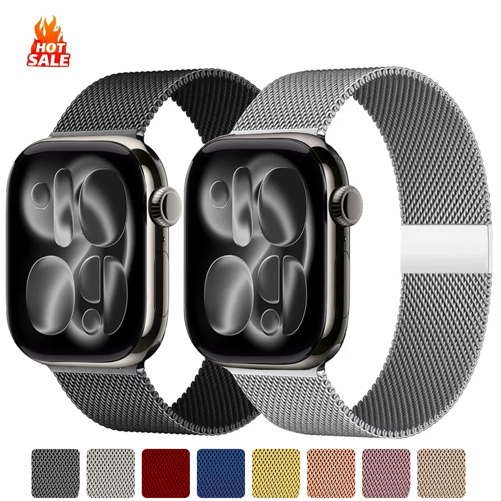 Milanese Loop Magnetic - Milanese loop strap For Apple Watch