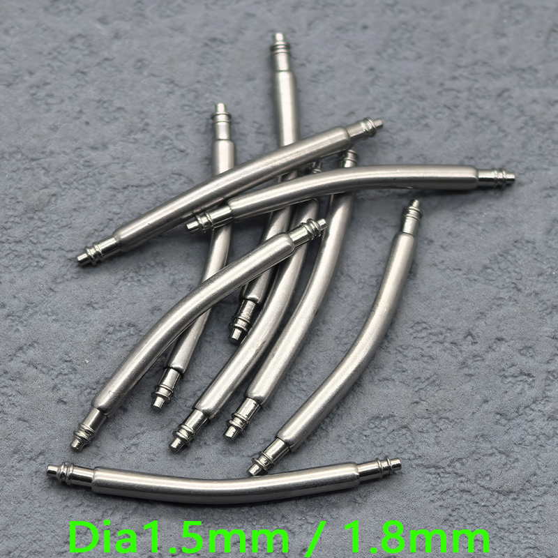 Curved Spring Bar - 10/20PCS Curved Spring Bar Dia 1.5mm/1.8mm
