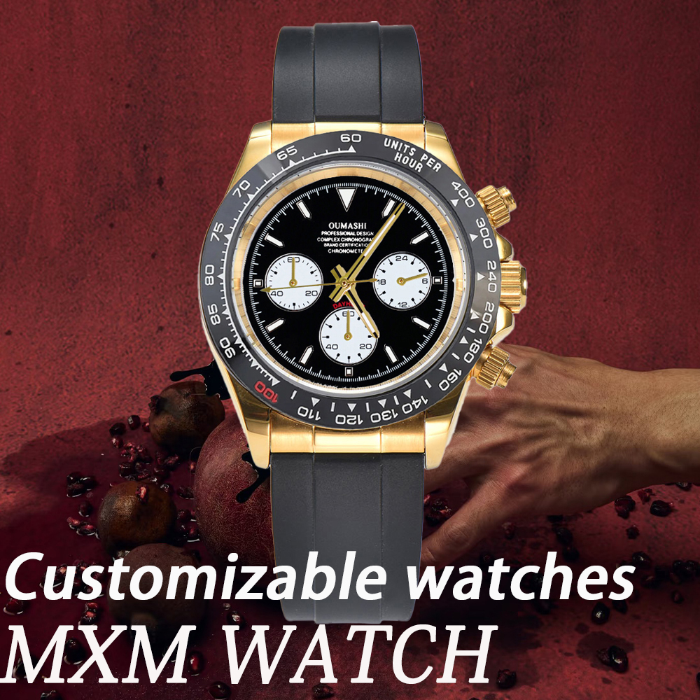 Stainless Bracelet Diver - customized vk63 WATCH 39.3MM Vk63 Quartz