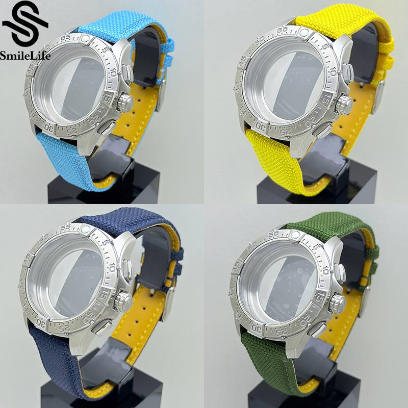 Canvas Strap Watch - SmileLife VK63 42mm Avenger Series Watch