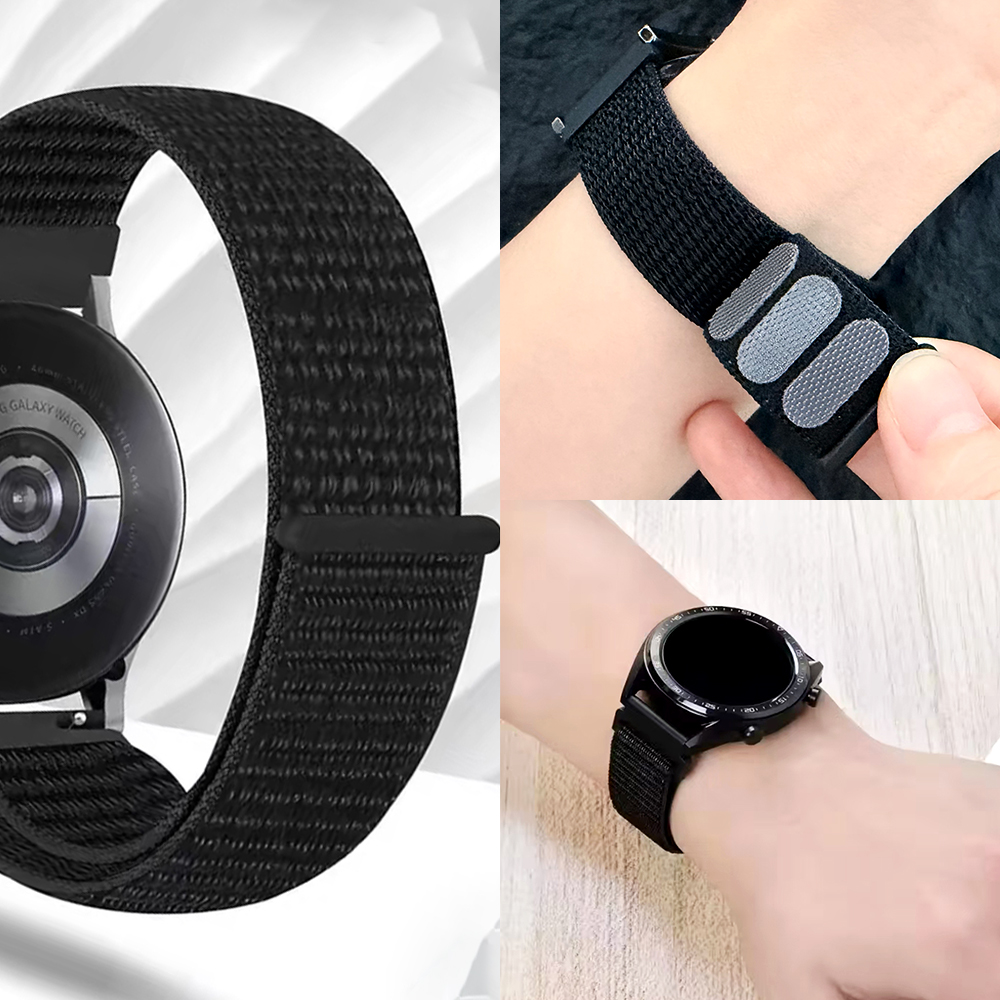 Sport Loop Velcro - 20 22mm Braided Band for Xiaomi