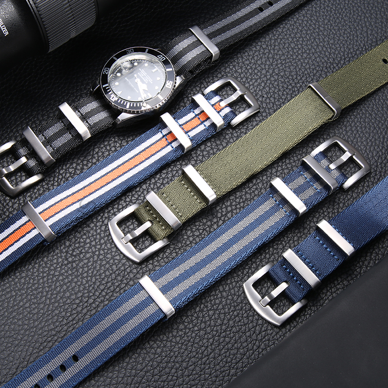 Nato Strap Nylon - High End Soft Nylon Replacement Strap