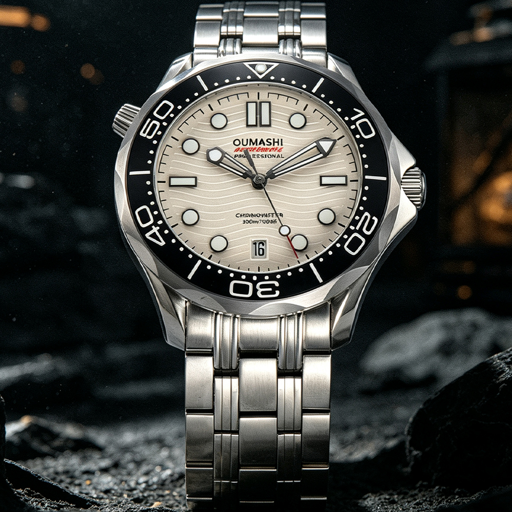 Stainless Bracelet Diver - 42mm luminous display men's watch automatic
