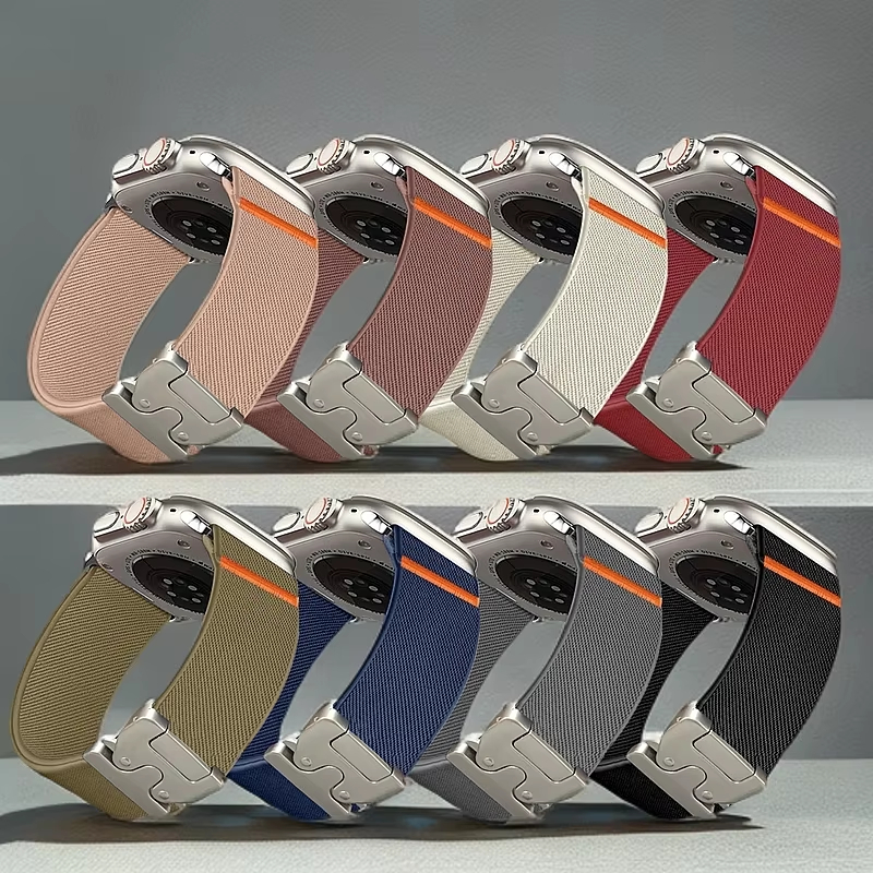 Parachute Strap Elastic - Parachute Nylon Straps For Apple Watch