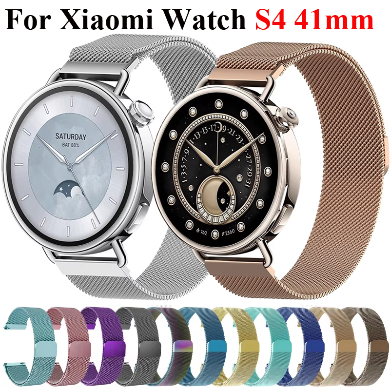 Milanese Loop Magnetic - 18mm Milanese Loop Strap For Xiaomi