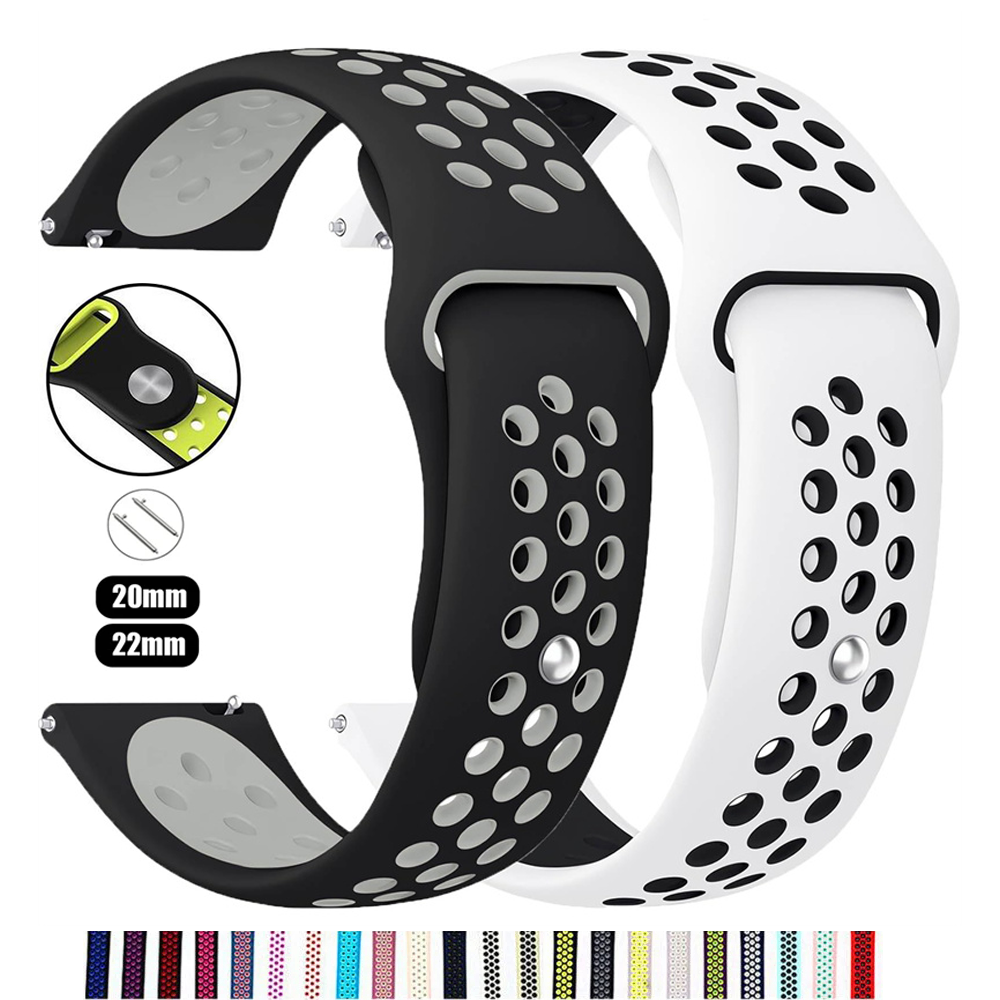 Silicone Watch Band 22Mm - Silicone Band for Samsung Galaxy Watch