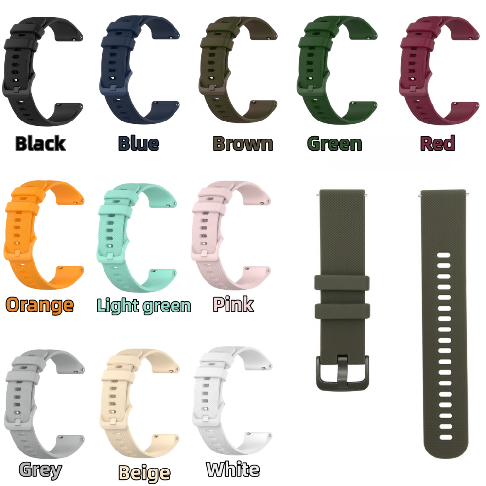 Silicone Watch Band 22Mm - Silicone Quick Release Wristband 16mm-22mm Sports