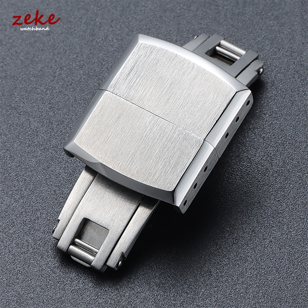 Butterfly Clasp Deployant - 16mm 18mm 20mm Stainless Steel Watch