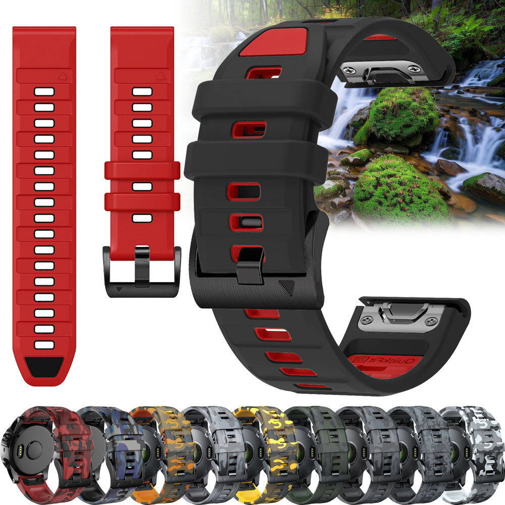 Silicone Watch Band 22Mm - Fenix E 47mm Official QuickFit 22mm