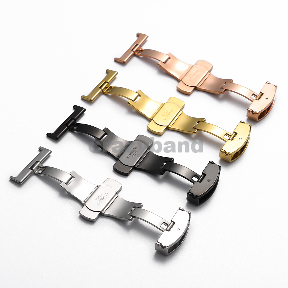 Stainless Steel Universal Butt - Butterfly Clasp Deployant review and price