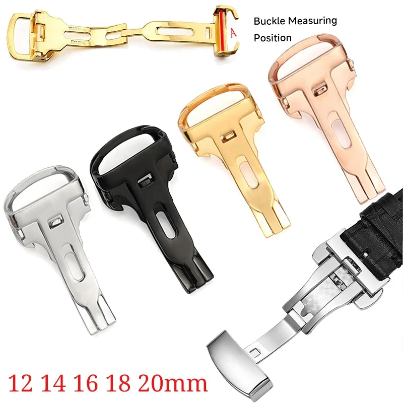Hot Watch Buckle Stainless Ste - Butterfly Clasp Deployant review and price