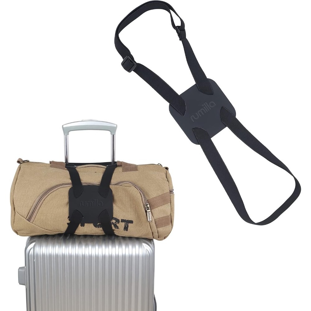 Black Adjustable Luggage Bunge - Leather Strap Quick Release review and price