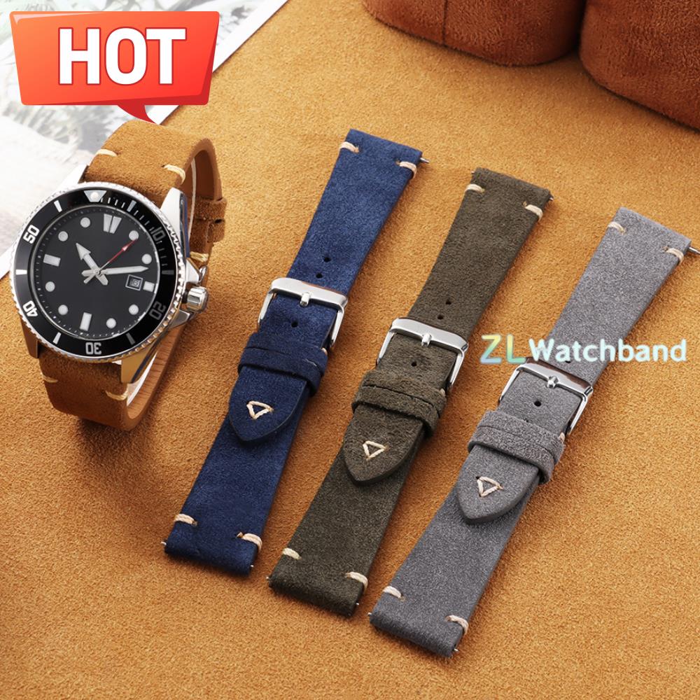 Premium Grade Quick Release Su - Suede Strap Watch review and price