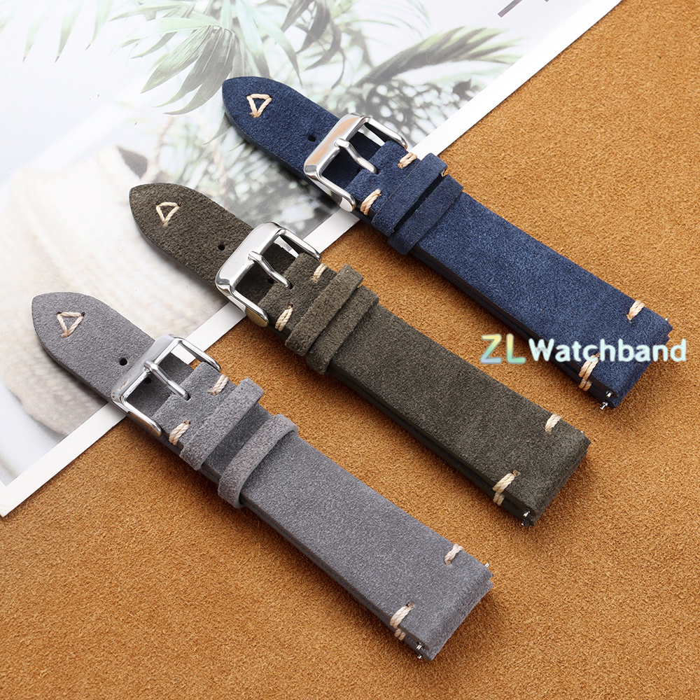 Premium Grade Quick Release Su - Suede Strap Watch review and price