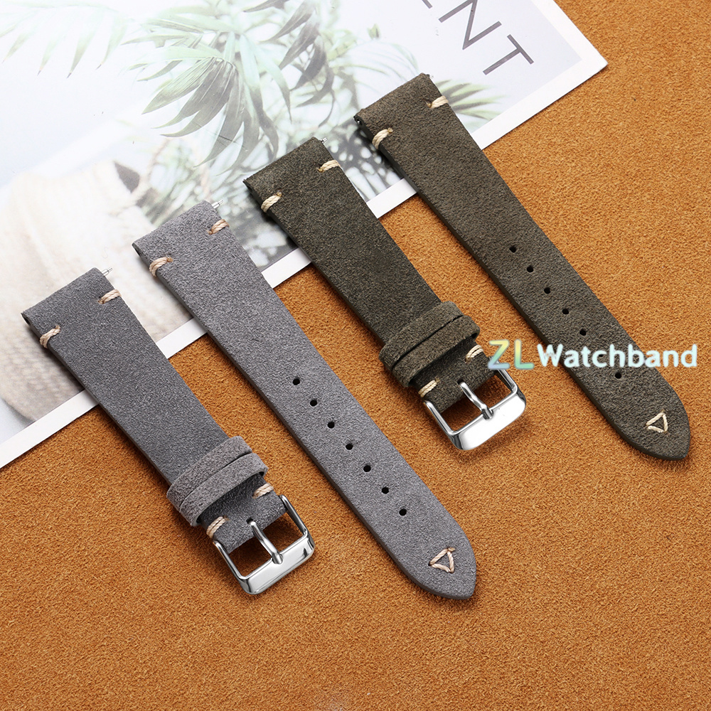Premium Grade Quick Release Su - Suede Strap Watch review and price