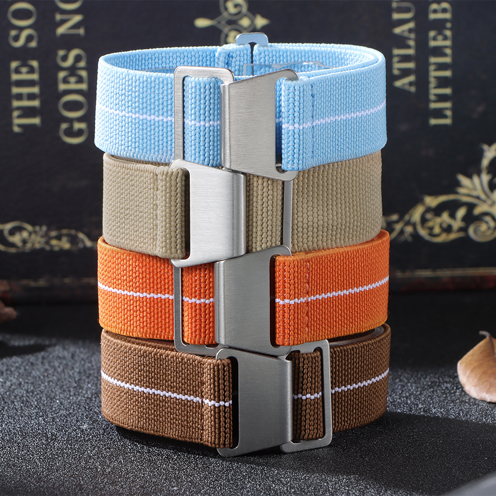 Elastic Watch Strap 18mm 20mm  - Parachute Strap Elastic review and price
