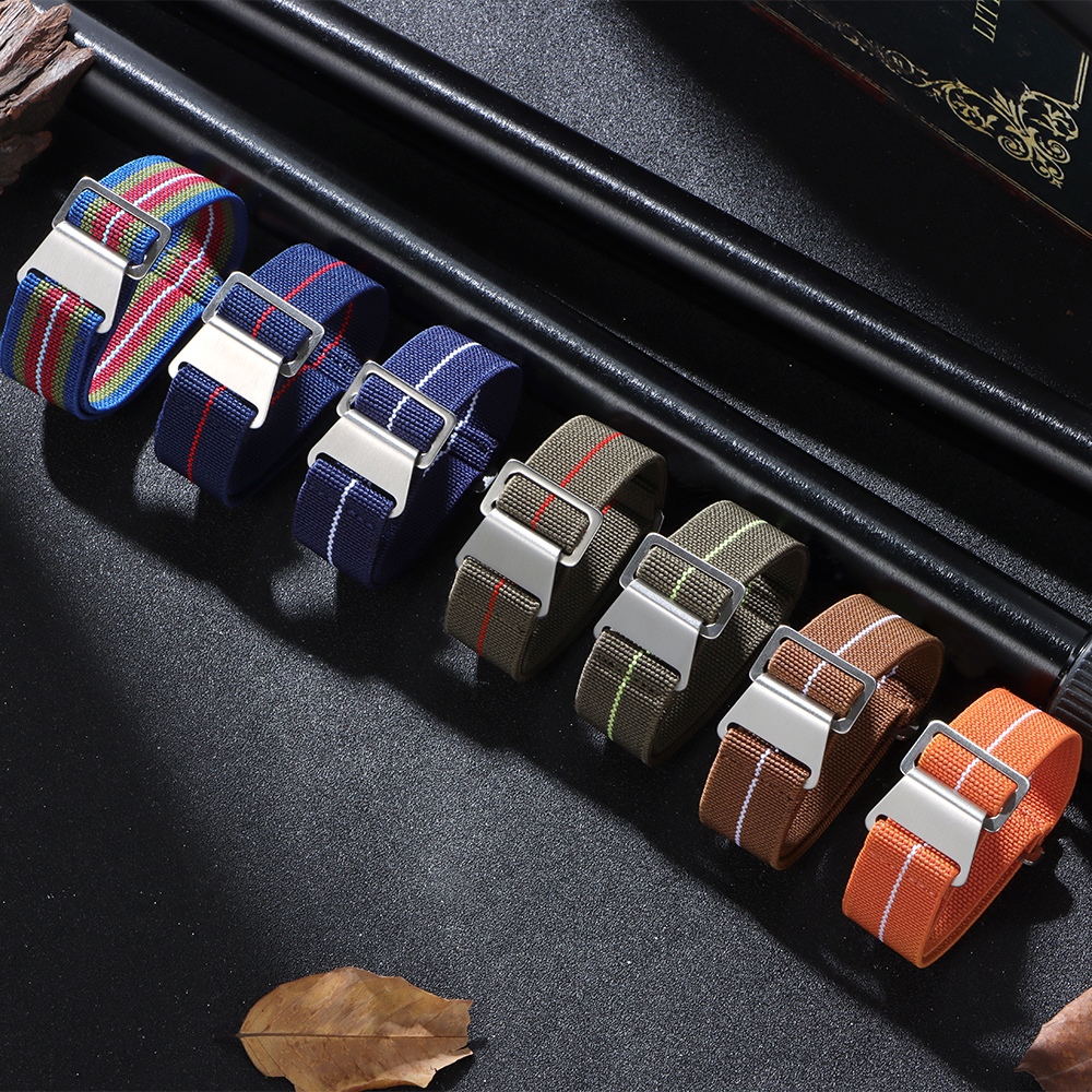 Elastic Watch Strap 18mm 20mm  - Parachute Strap Elastic review and price