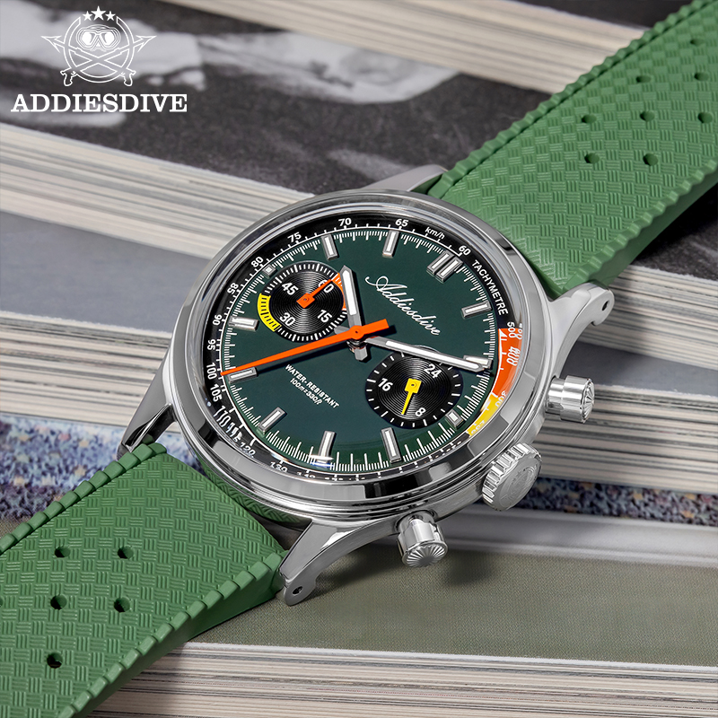 ADDIESDIVE 2025 NEW TOP 38mm M - Rubber Strap Diver review and price
