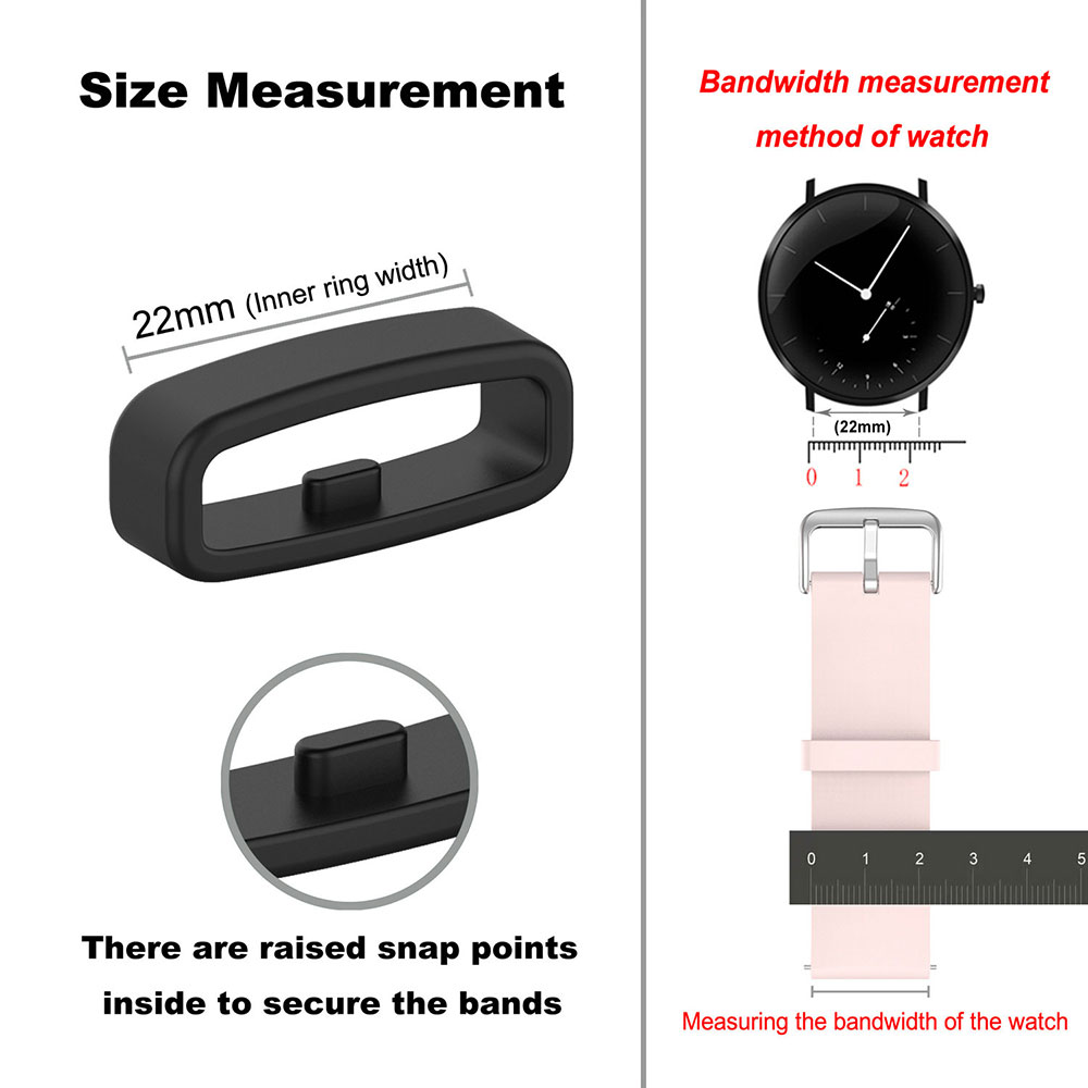 18 20 22mm Watch Band Ring Rub - Silicone Watch Band 22Mm review and price