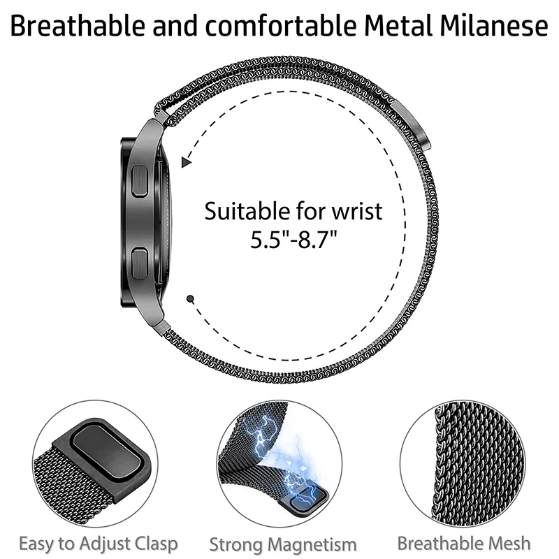 Milanese Loop Band for Redmi W - Milanese Loop Magnetic review and price