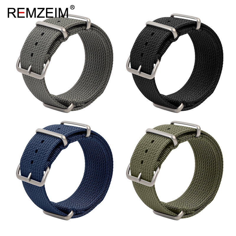 New Ribbed Nylon Watch Strap 1 - Nato Strap Nylon review and price