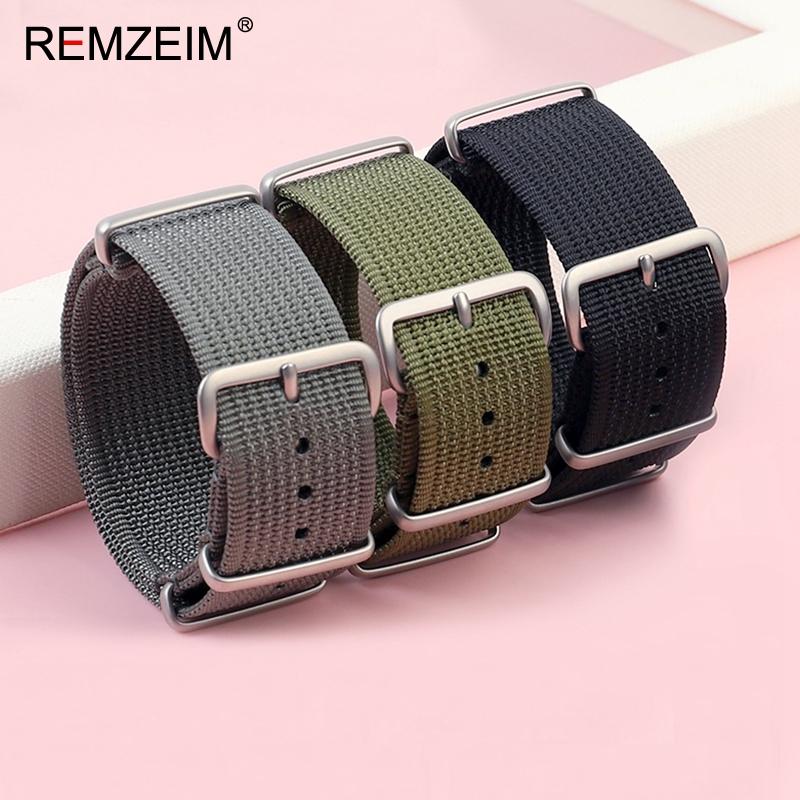 New Ribbed Nylon Watch Strap 1 - Nato Strap Nylon review and price