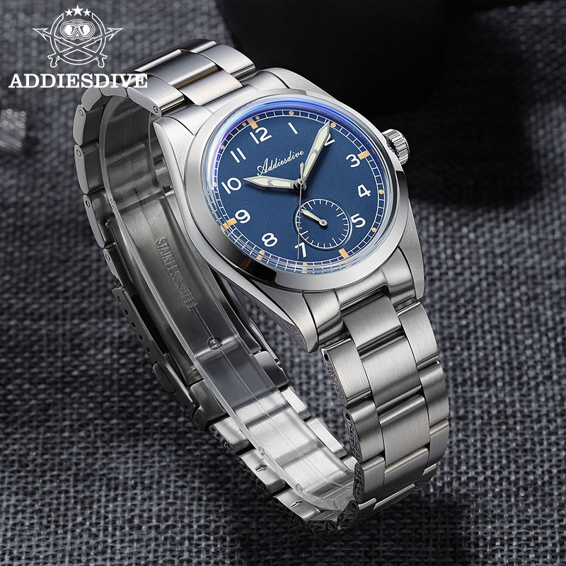 ADDIESDIVE 36mm Men's Quartz W - Stainless Bracelet Diver review and price