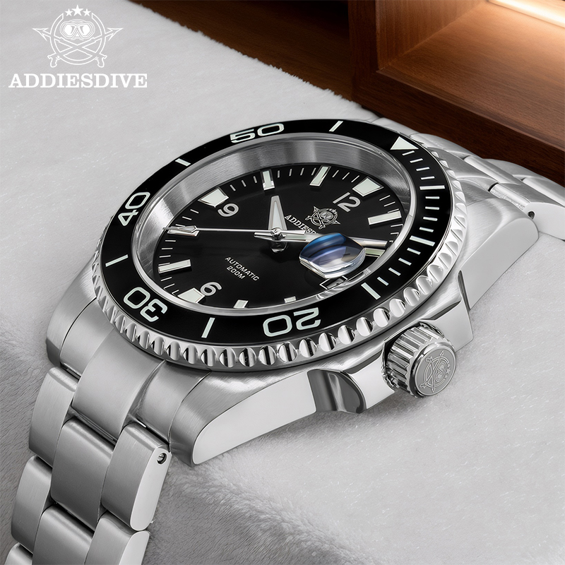 ADDIESDIVE New Diving Gift Wat - Stainless Bracelet Diver review and price