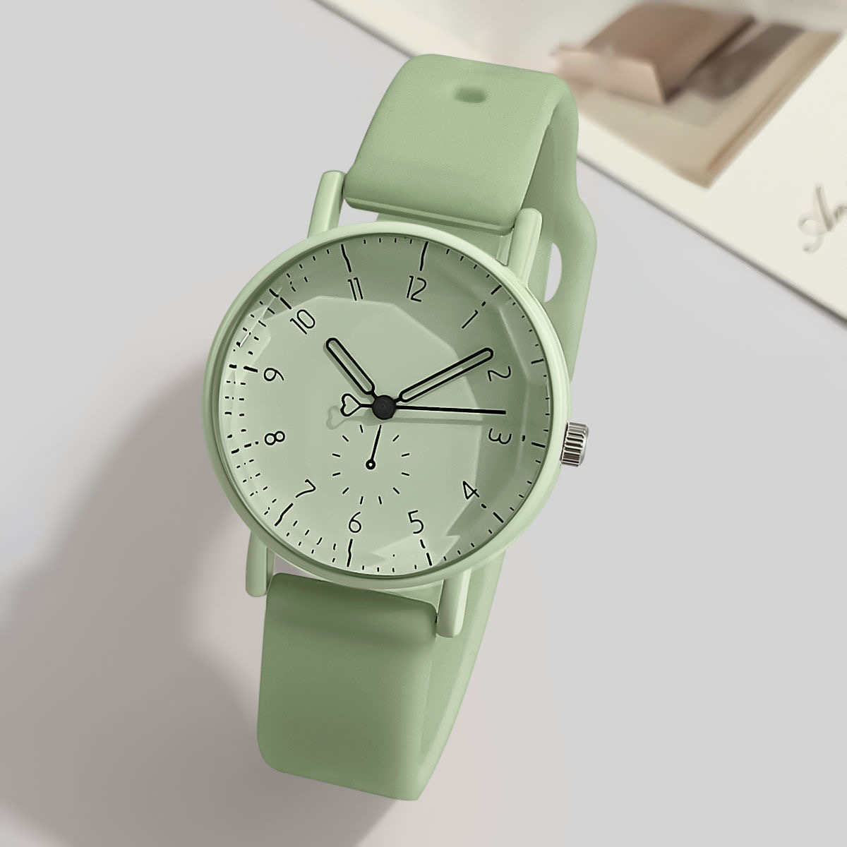 Fashion Arabic Dial Women Quar - Silicone Band Women review and price
