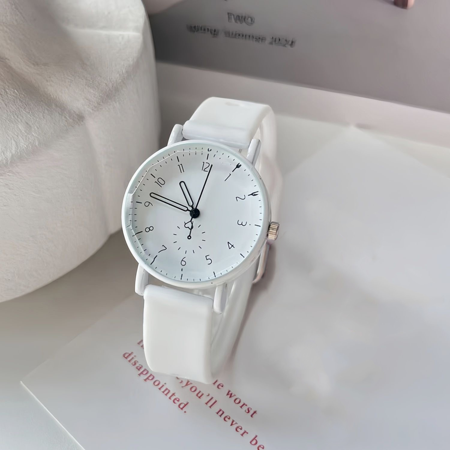 Fashion Arabic Dial Women Quar - Silicone Band Women review and price