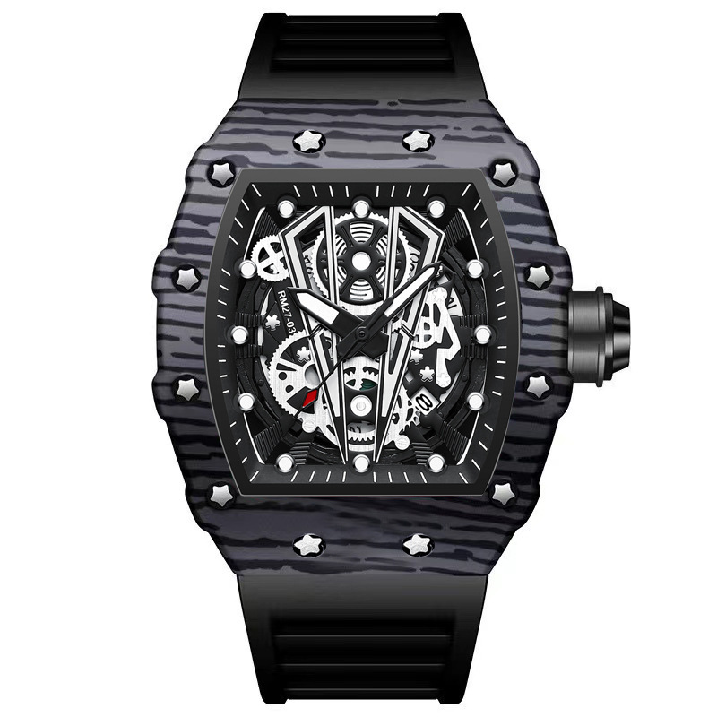BINBOND B8577 Fashion Men's Qu - Rubber Strap Diver review and price