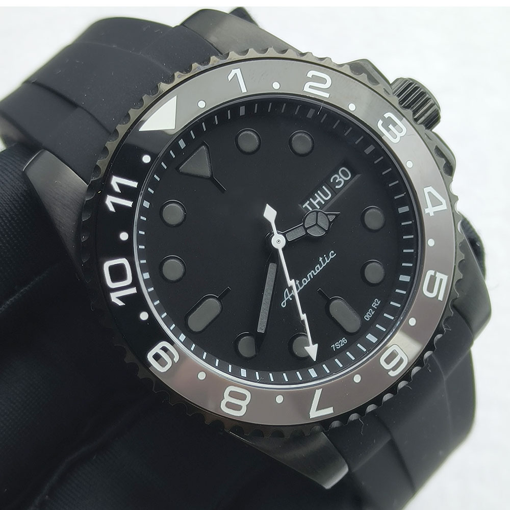 40MM NH36 Watch Black Men's St - Stainless Bracelet Diver review and price