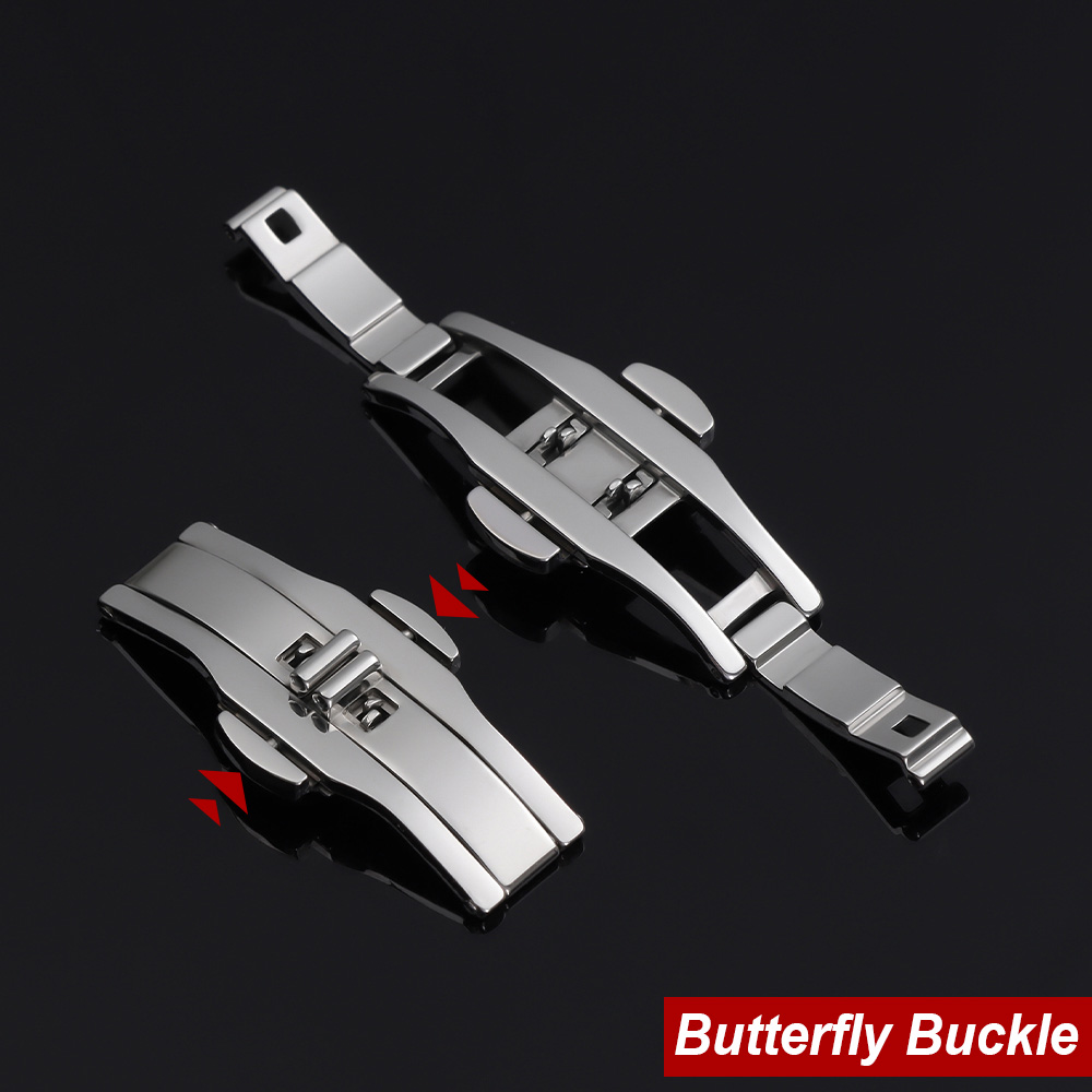 Watch Accessories Double Push  - Butterfly Clasp Deployant review and price