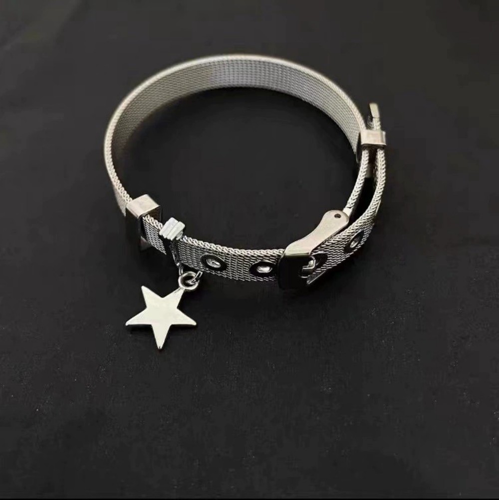 Star Charm Bracelet, Mesh Meta - Mesh Strap Metal review and price