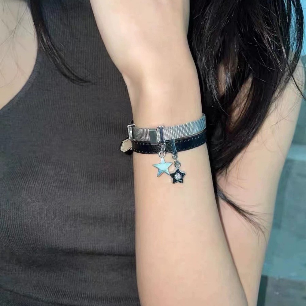 Star Charm Bracelet, Mesh Meta - Mesh Strap Metal review and price