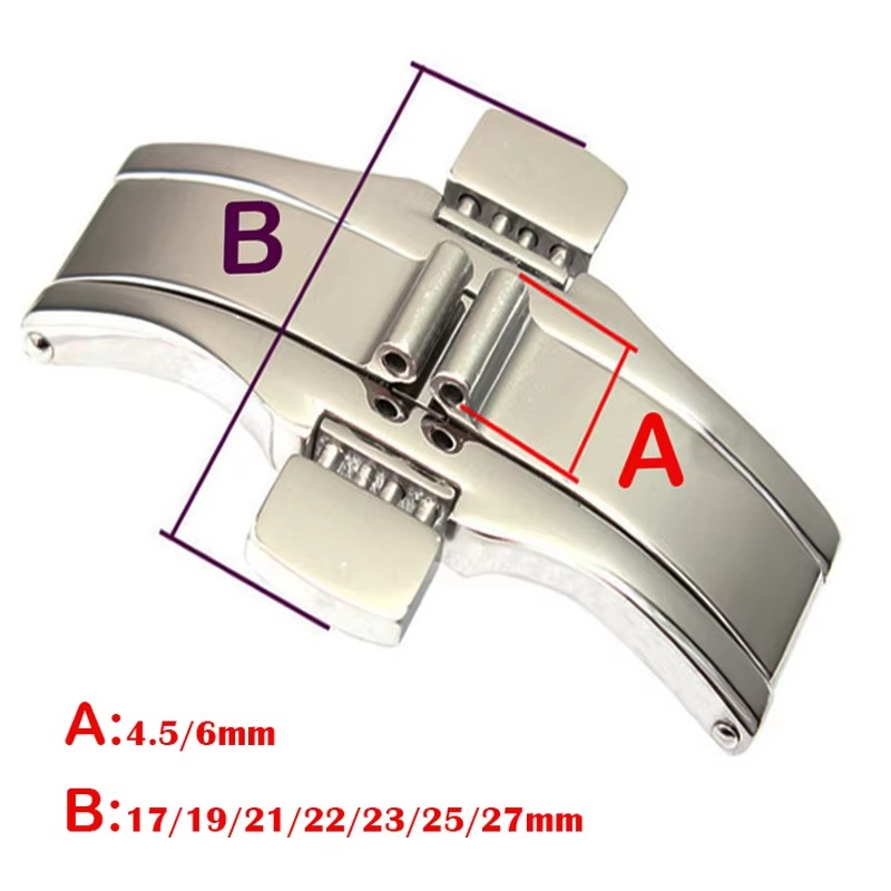 for Tissot T1853 Watch Band Bu - Butterfly Clasp Deployant review and price