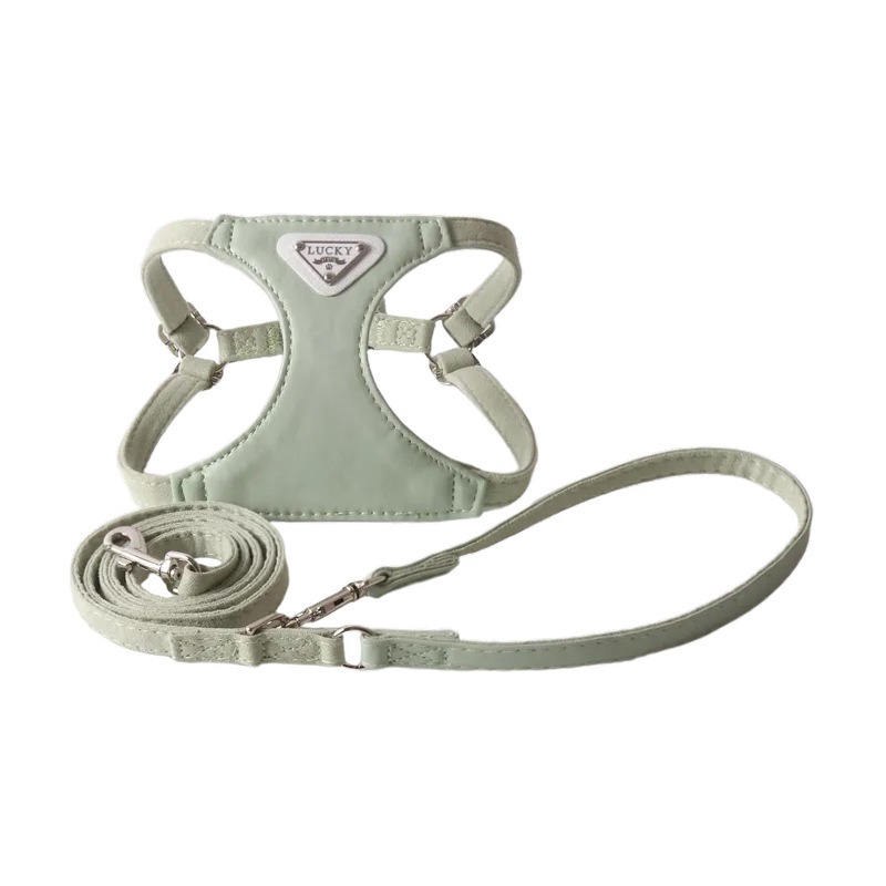 Macaron Chest Harness PU Vest  - Leather Strap Quick Release review and price
