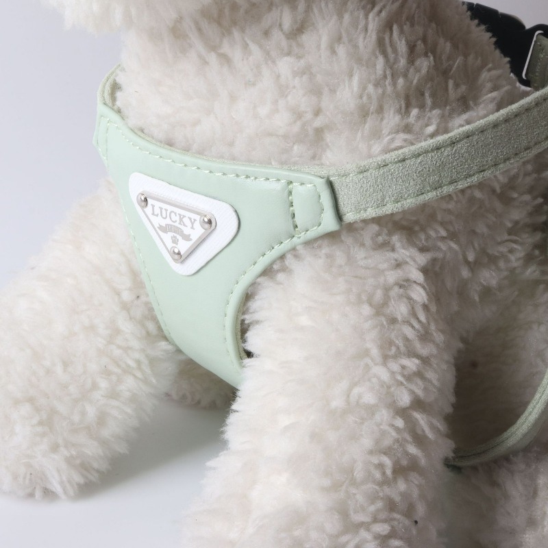 Macaron Chest Harness PU Vest  - Leather Strap Quick Release review and price