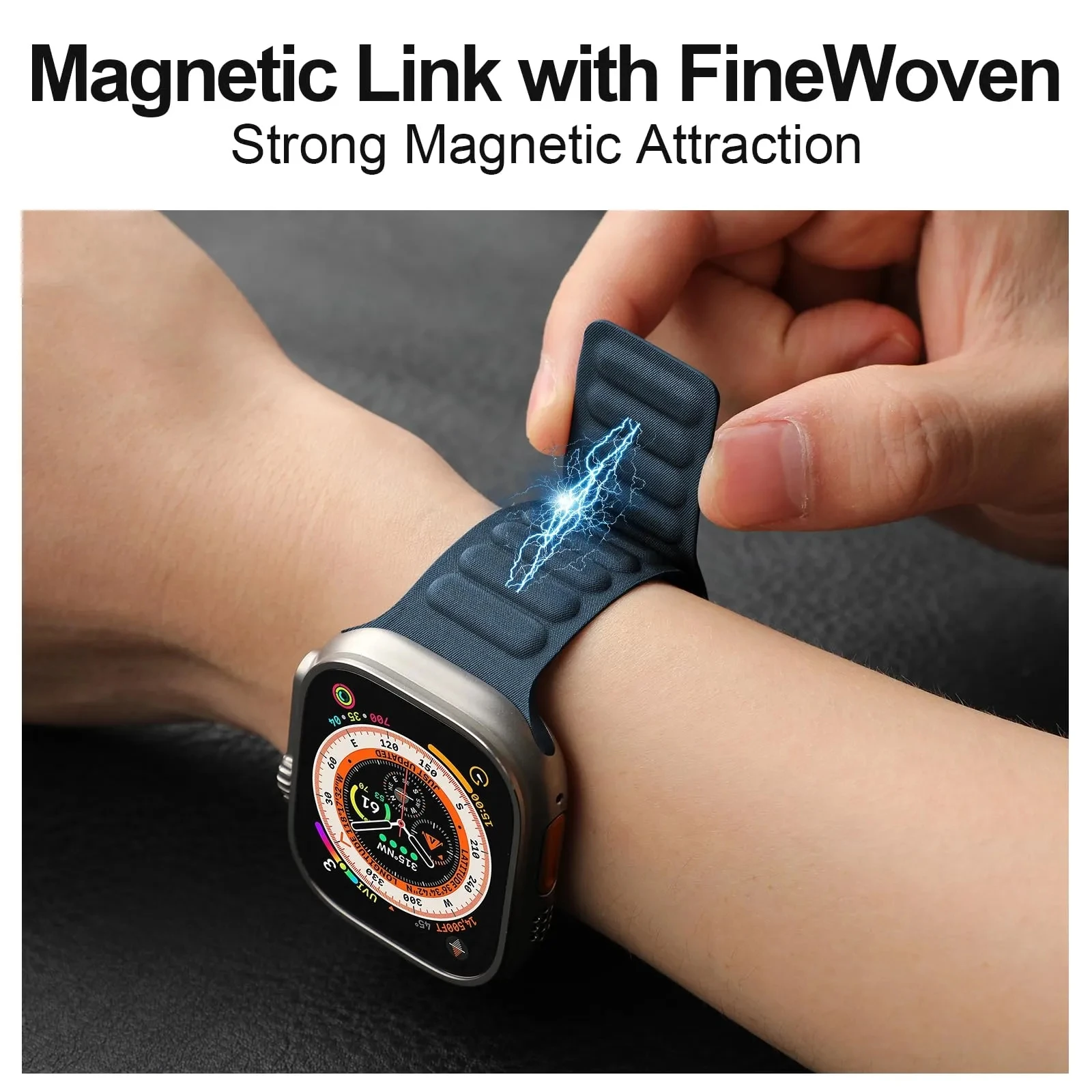 FineWoven Magnetic Loop Strap  - Milanese Loop Magnetic review and price