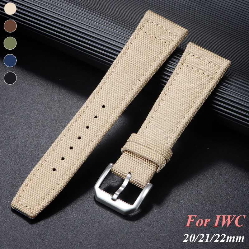 Nylon Canvas Watch Strap for I - Suede Strap Watch review and price