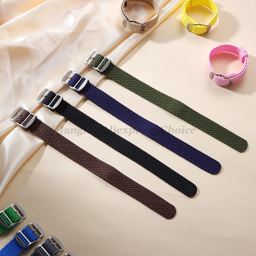 14mm 16mm 18mm 20mm 22mm Fabri - Perlon Strap Woven review and price