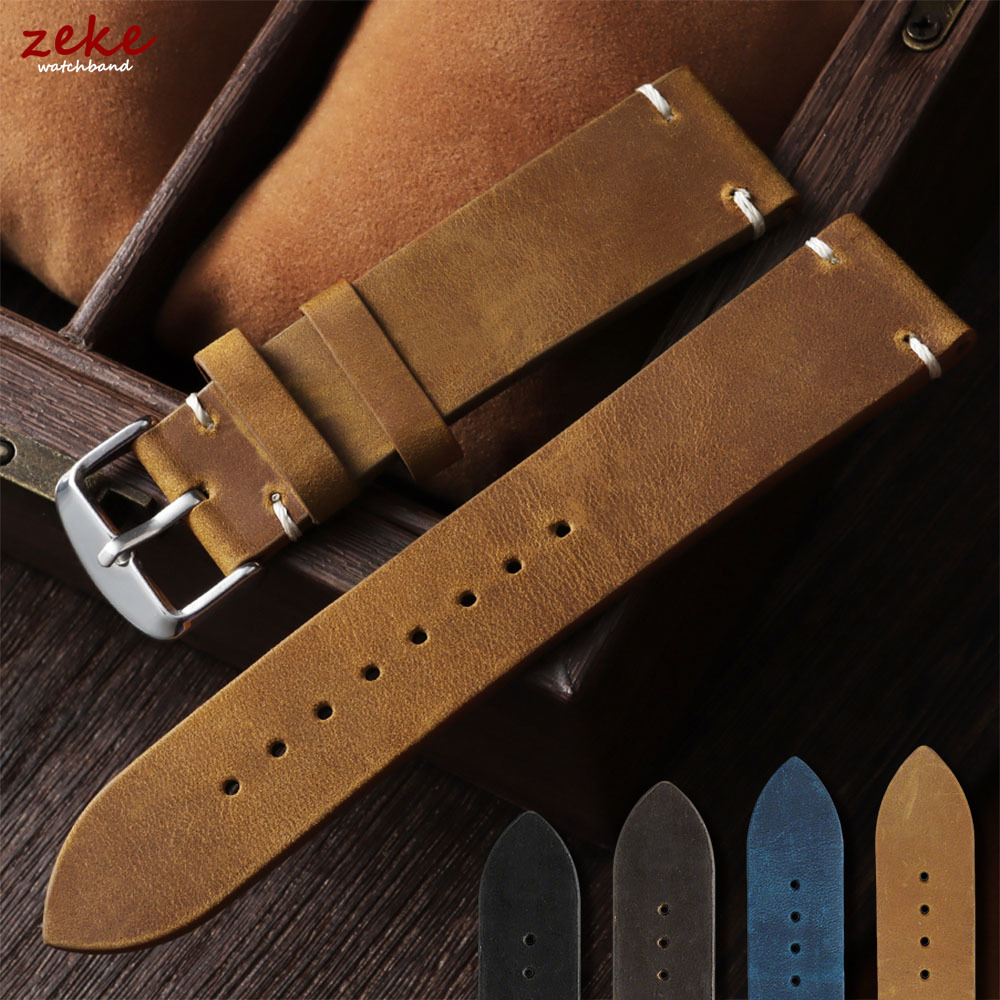 Vintage Soft Oil Wax Watch Ban - Suede Strap Watch review and price