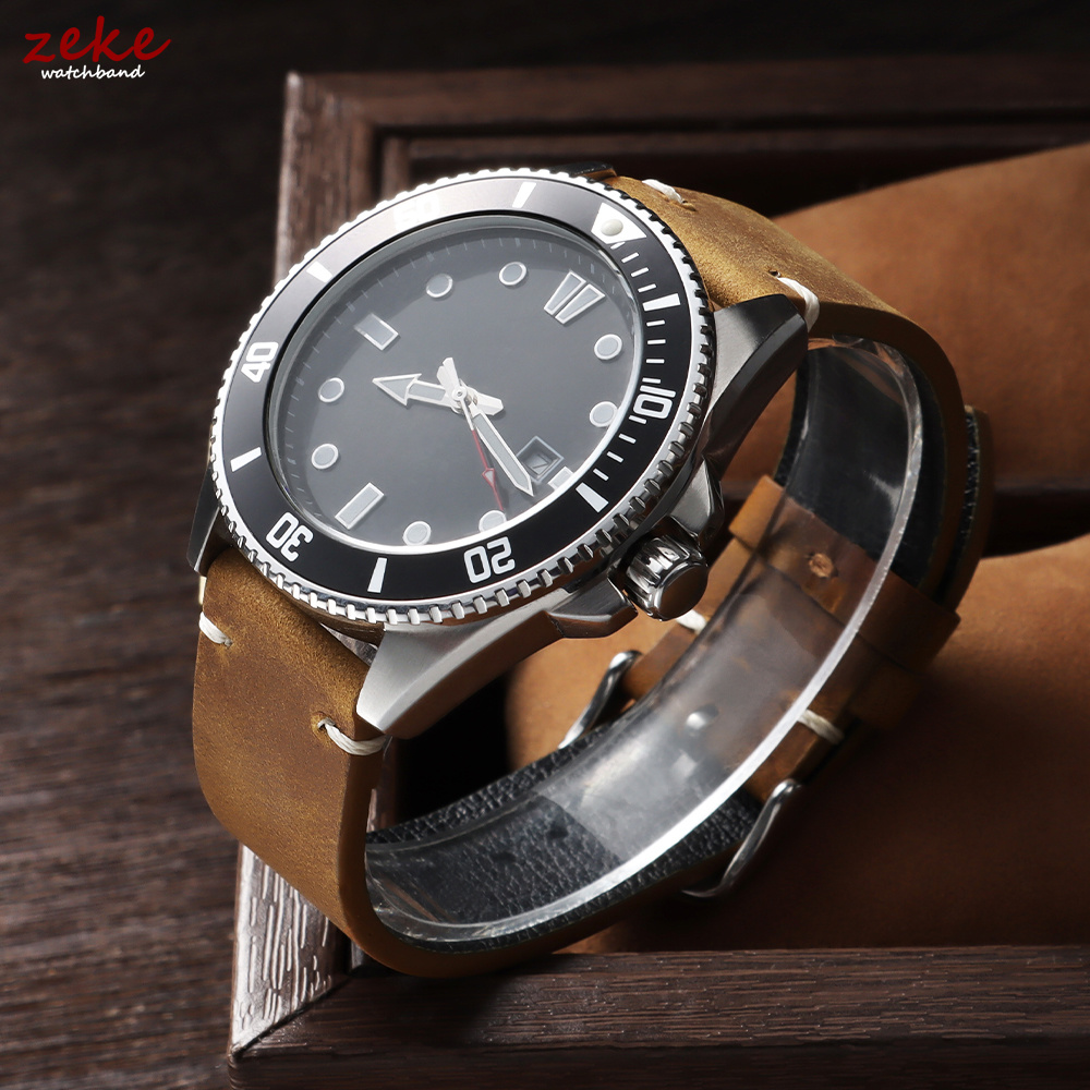 Vintage Soft Oil Wax Watch Ban - Suede Strap Watch review and price