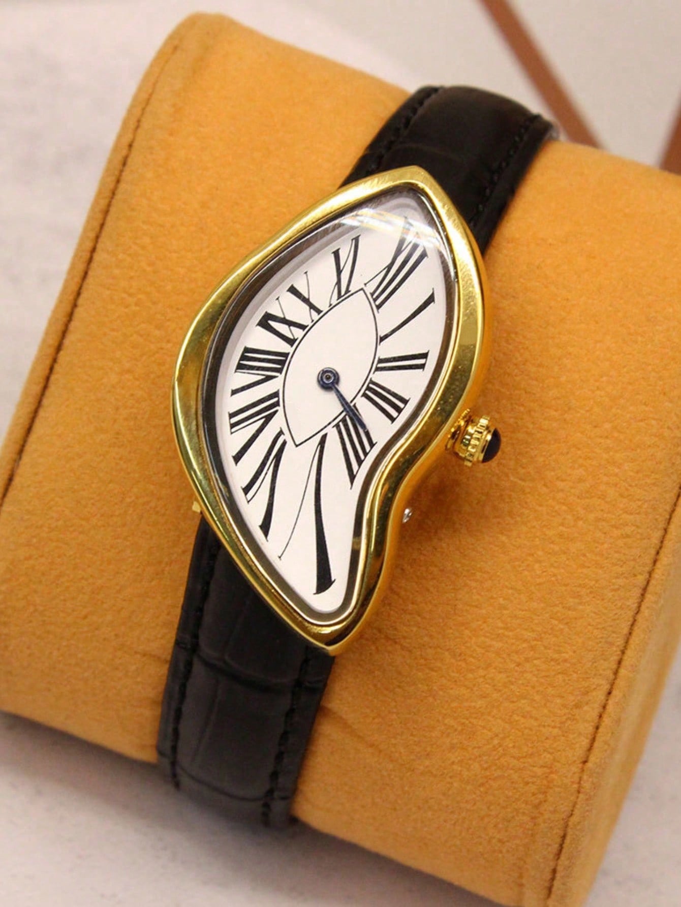 Creative Melt Luxury Watch for - Leather Watch Band Men review and price