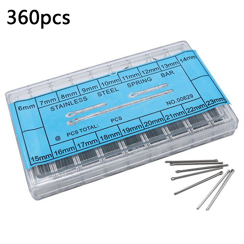 360 Pieces Split Pins Stainles - Spring Bar Tool Set review and price