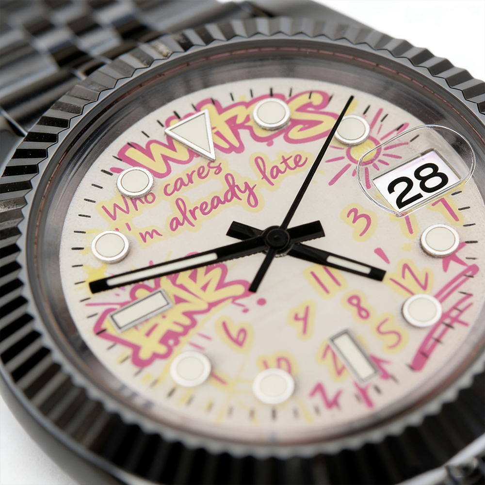 Graffiti watch Luxury Watch ch - Stainless Bracelet Diver review and price