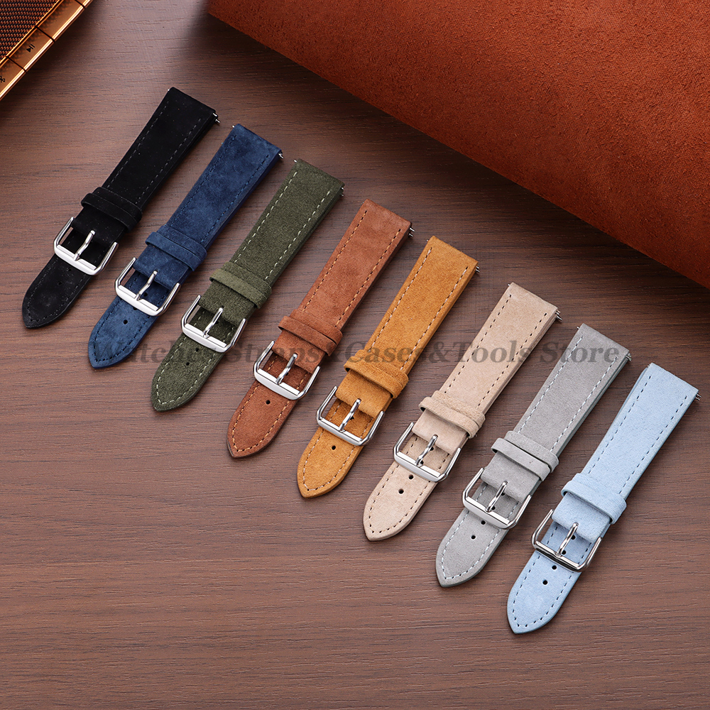 Vintage Suede Cowhide Watch St - Suede Strap Watch review and price