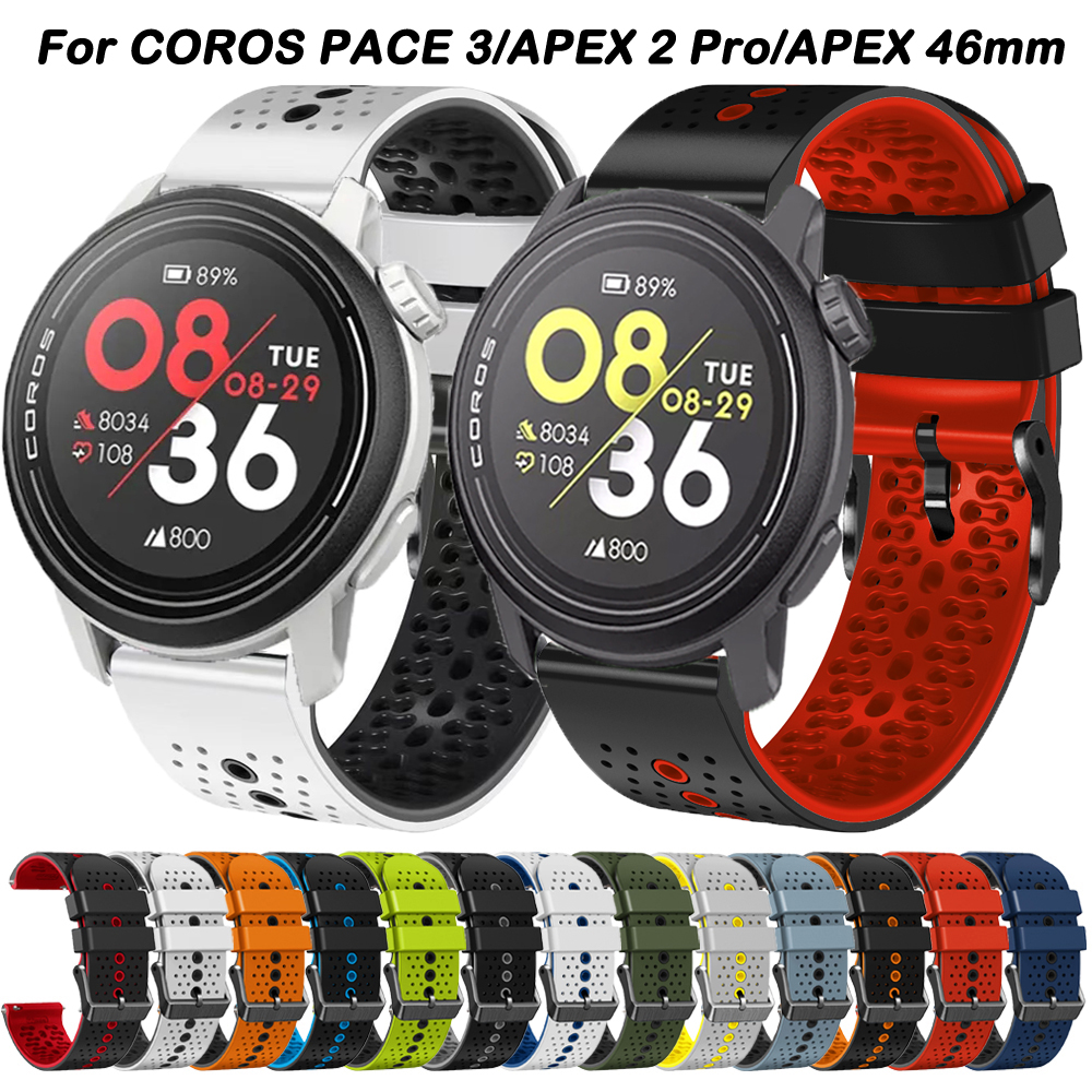 22mm Silicone Band For COROS P - Silicone Watch Band 22Mm review and price