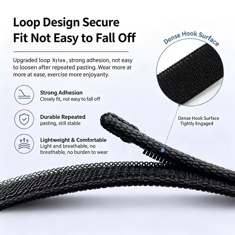 Nylon Loop Sport Braided Watch - Sport Loop Velcro review and price
