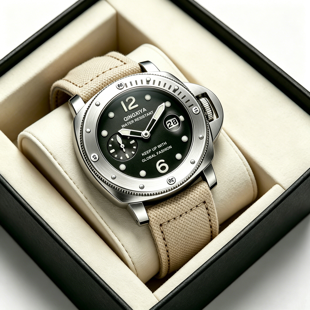 QINGXIYA Sports Canvas Strap M - Canvas Strap Watch review and price